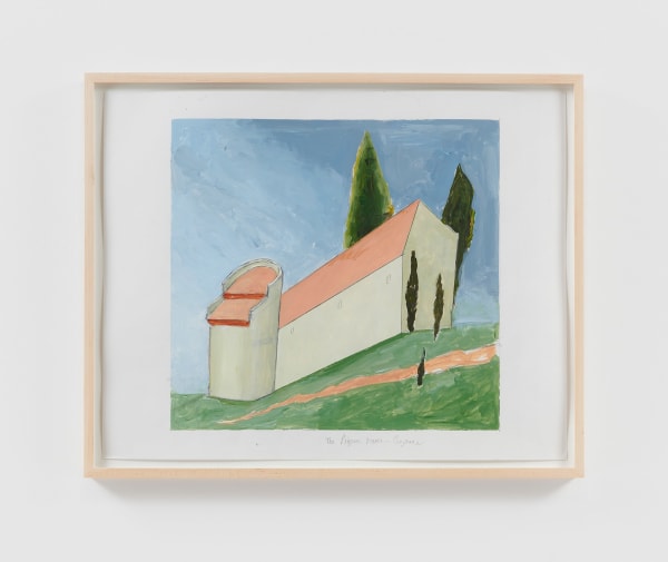 MERNET LARSEN, The Pigeon Tower (after Cézanne), 2022