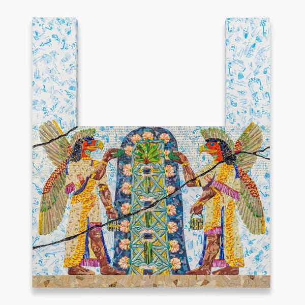 Michael Rakowitz, The Invisible Enemy Should Not Exist - (Room H, Northwest Palace of Nimrud H-22), 2021