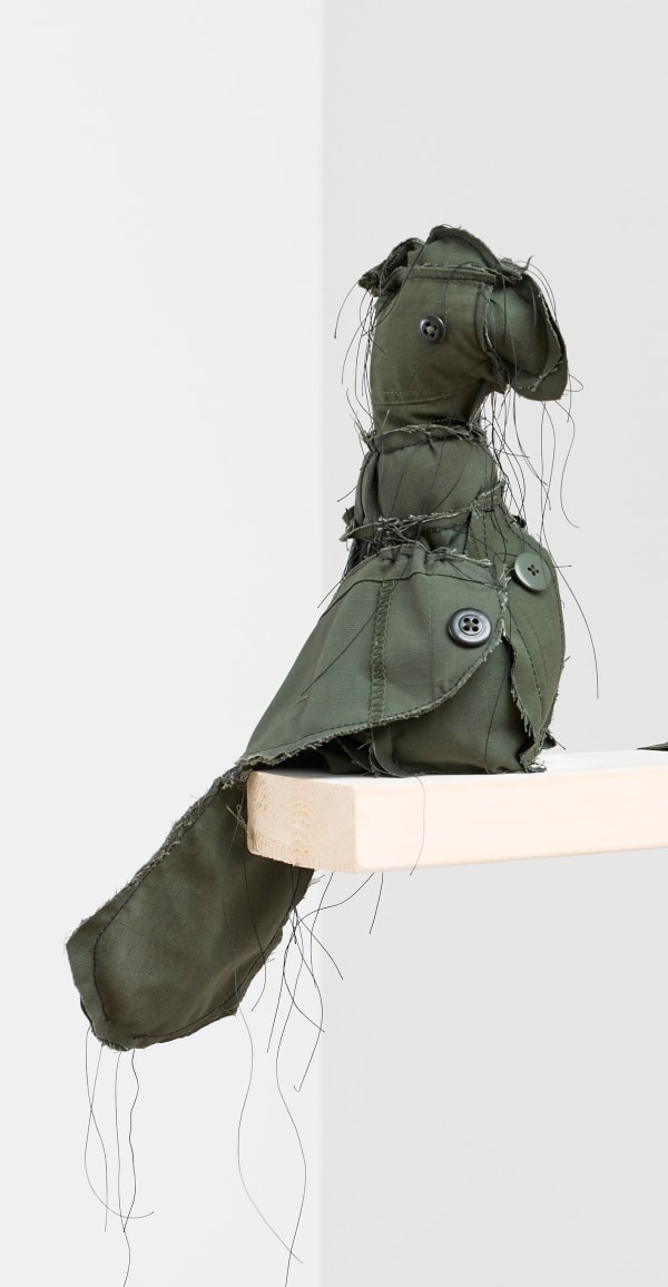 Margarita Cabrera, Pepita Para El Loro Para Que Hable o Calle #21 (A nugget for the parrot so that it speaks or stays quiet), 2024