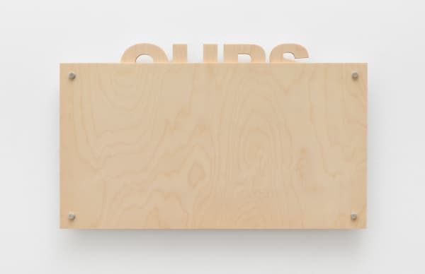 Kristin McIver, Wooden Language (Ours), 2024