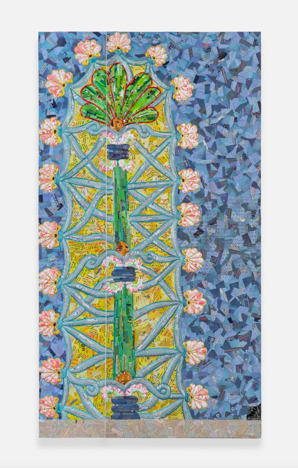 Michael Rakowitz, The Invisible Enemy Should Not Exist - (Room H, Northwest Palace of Nimrud H-11) , 2019