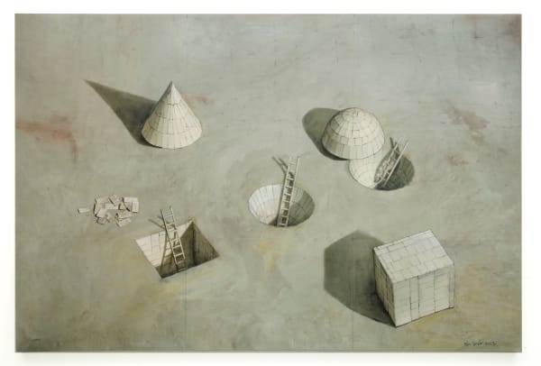 Allan Wexler, Platonic Landscape, 2022