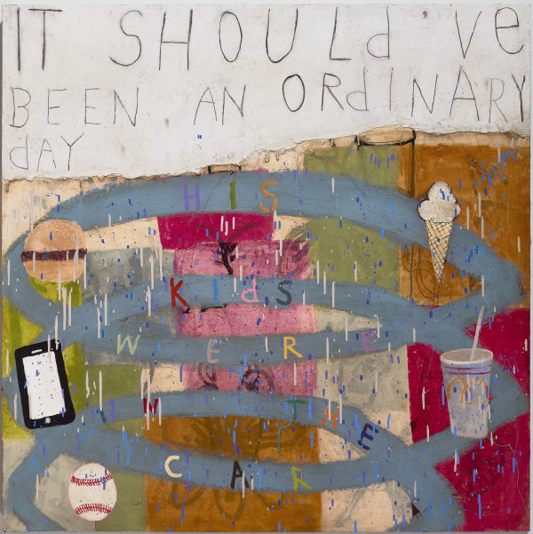 Squeak Carnwath, Seven, 2020