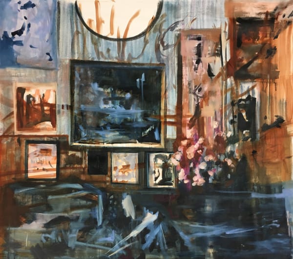 Elizabeth Schwaiger, Darkening Flood, 2018