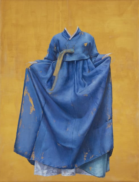 Helena Parada-Kim Madonna del Parto, 2021 Oil on linen 170 x 130 cm