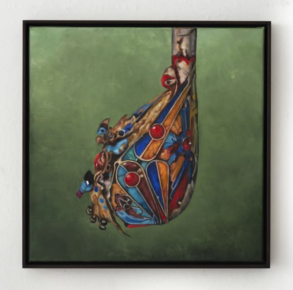 Helena Parada-Kim Binyeo II, 2021 Oil on linen 53 x 53 cm