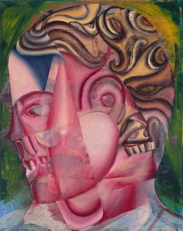 Sebastian Gögel Human, 2022 Oil on canvas 50 x 40 cm