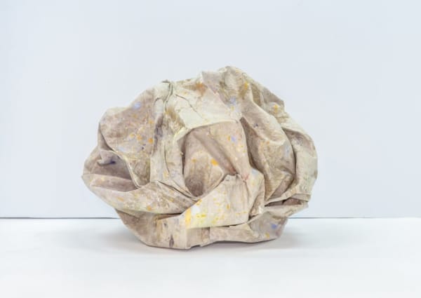 Martine Poppe New approach, 2022 Mixed media 50 x 55 x 55 cm