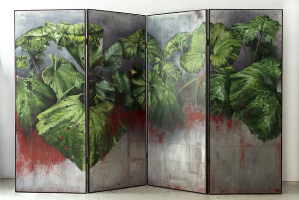 Helena Parada-Kim Sottobosco, 2021 Oil on linen 181.5 x 286 cm