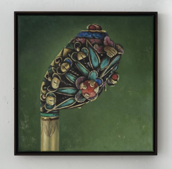 Helena Parada-Kim Binyeo, 2021 Oil on linen 53 x 53 cm