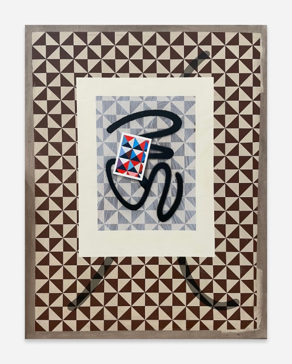 Henriette Grahnert Stille Post, 2021 Acrylic on canvas 110 x 85 cm