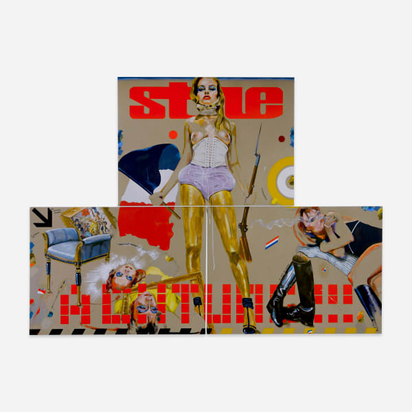 Martha Parsey Liberty Leading the People, 2025 Oil on canvas 260 x 360 cm