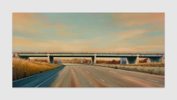 Jen Orpin We Left Nothing Behind, 2024 Oil on canvas 50 x 100 cm