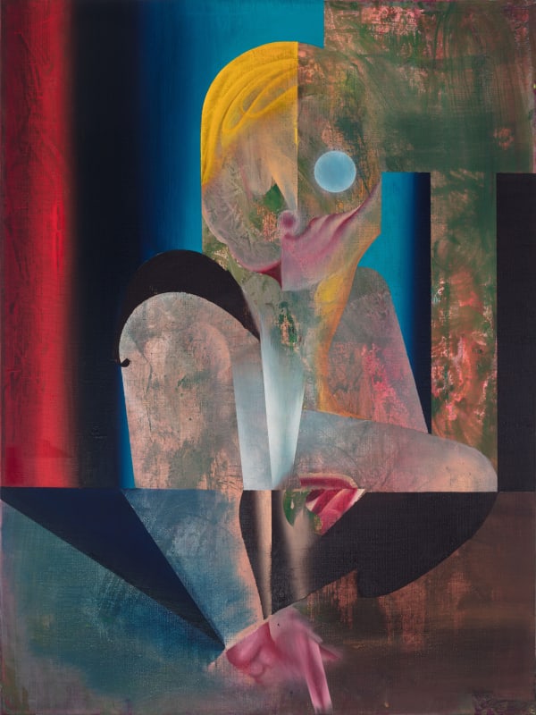 Sebastian Gögel Unding, 2022 Oil on canvas 80 x 60 cm