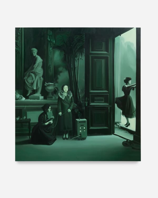 Kristian Evju The Project II, 2024 Oil and acrylics on canvas 170 x 160 cm