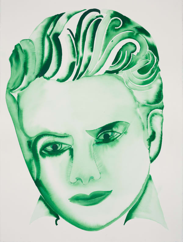 Sebastian Gögel Alter, 2022 Ink on laid paper 76 x 57 cm
