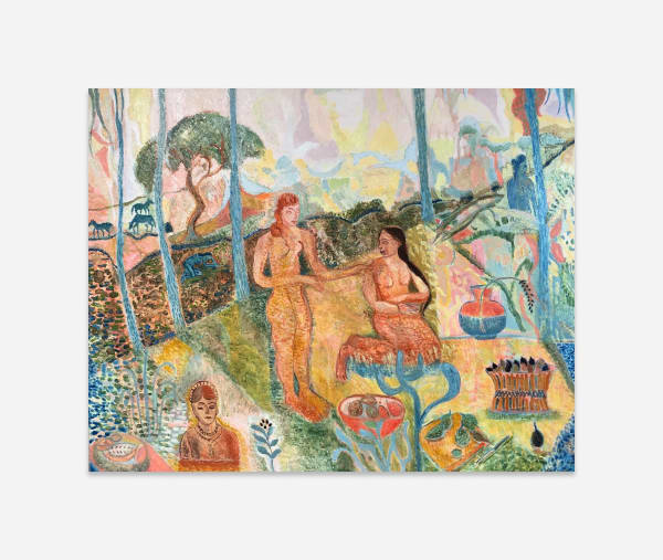 Catherine Anholt Love Letters VI, 2024 Oil on linen 100 x 128 cm