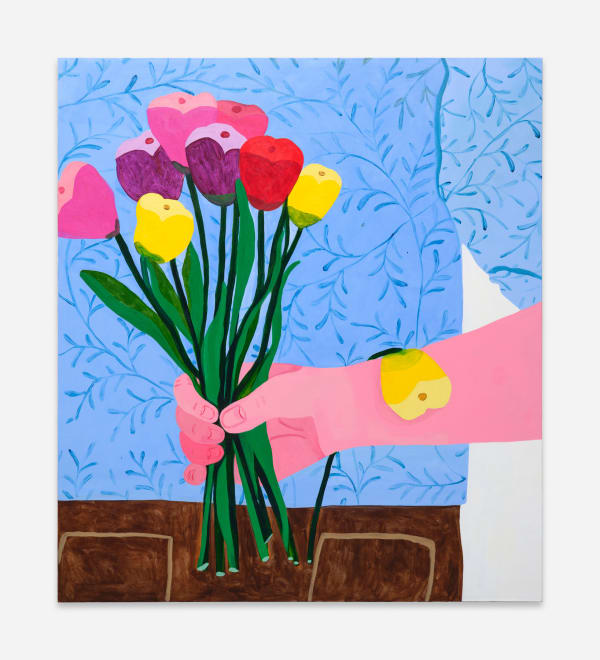 Galina Munroe The lovers gift, 2024 Acrylic on canvas, varnish 180 x 160 cm