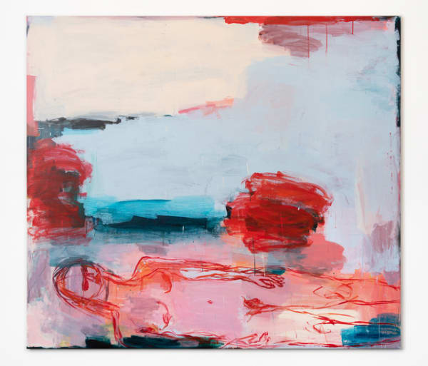 Kim Booker Woman (lying) , 2022 Acrylic on canvas 160 x 180 cm