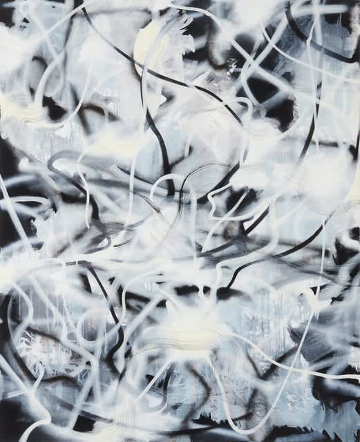 Tobias Lehner Absorb I, 2022 Acrylic on canvas 135 x 110 cm