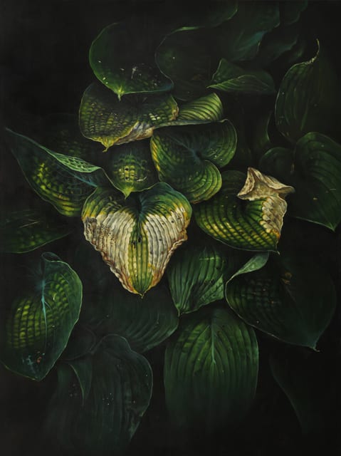 Helena Parada-Kim Hosta, 2019 Oil on linen 200 x 150 cm