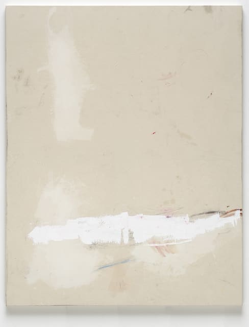 Jenny Brosinski Nearly nothing, 2019 Oil, charcoal, pencil, acrylic and chlorine on canvas 165.5 x 130 cm