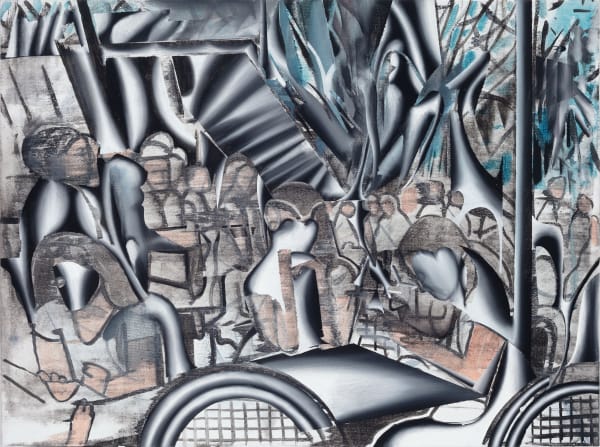 Sebastian Gögel Gestern, 2022 Oil on canvas 60 x 80 cm