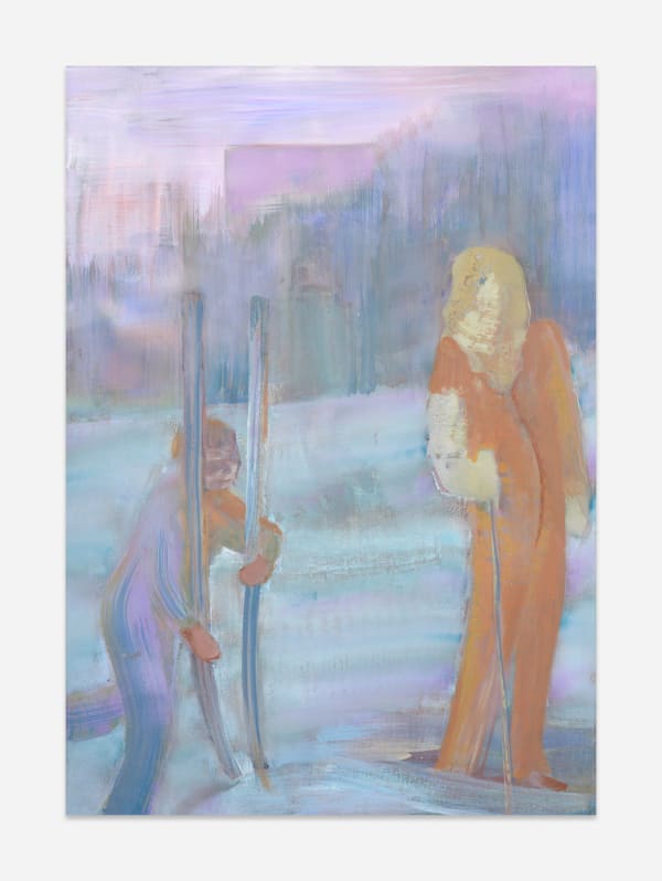 Peter Busch Spitzen, 2019 Acrylic on canvas 68 x 50 cm