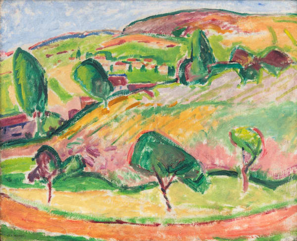 Alfred Maurer, Le Sentier, c.1908