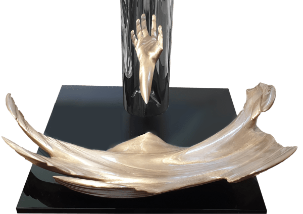 Jonty Hurwitz, Hand that Caught Me Falling, 2016