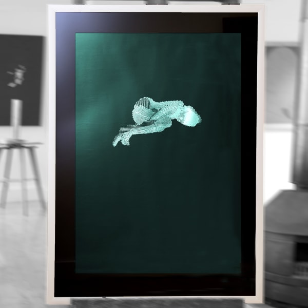 Jonty Hurwitz, My Love in Silver Circles, 2019