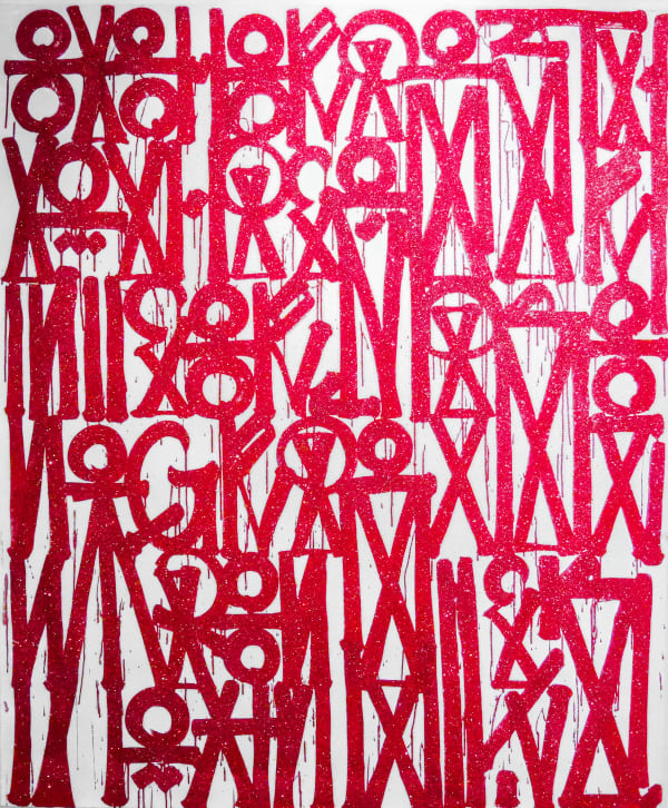 Retna, Simplicity in Red, 2025