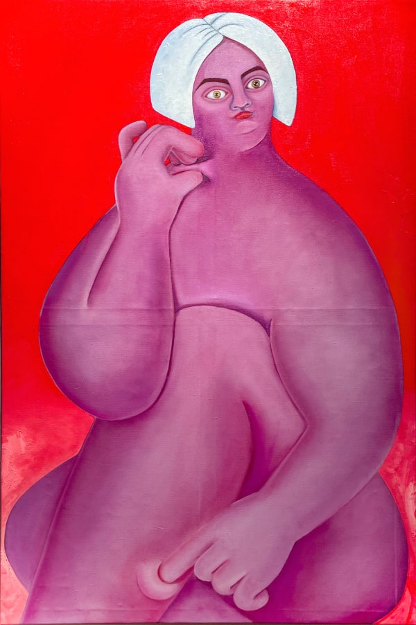 Georgia Dymock, Purple Pinch, 2020