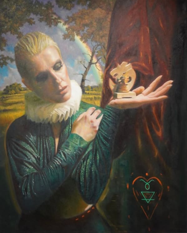 Mark Metcalfe, Om Iris Om, 2024