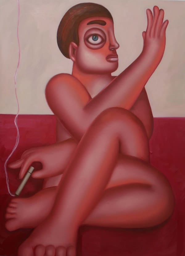 Georgia Dymock, Pink Smoke, 2022