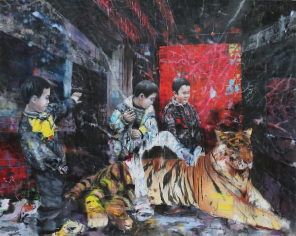 Li Tianbing, Frapper le Tigre, 2017