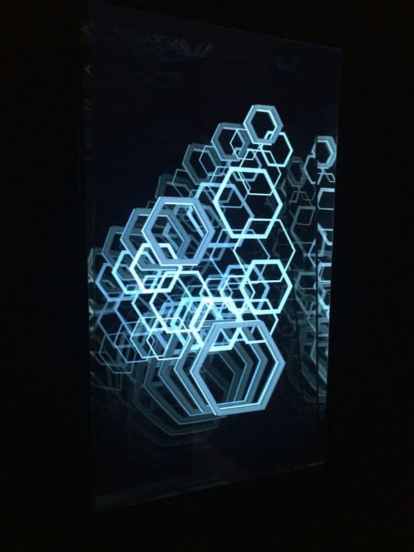 Hans Kotter, Shifting Structure "Hexagon", 2020