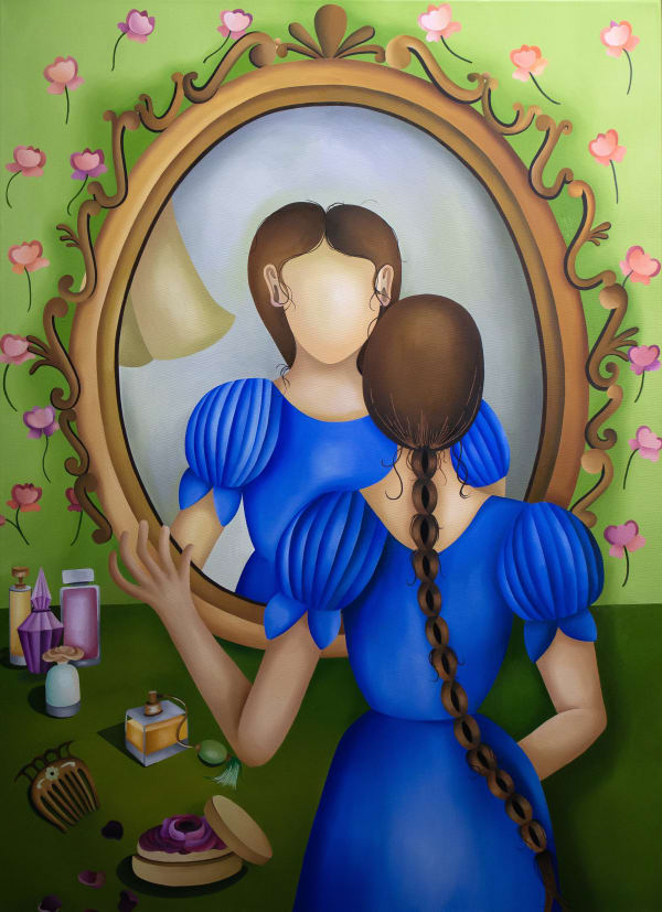 Celine Ali, At the Mirror, 2023