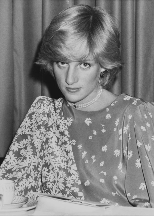 Dave Benett, Princess Diana, 1983, 2022