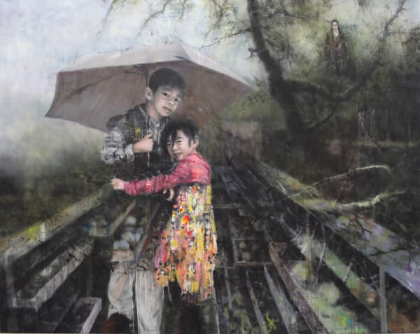 Li Tianbing, Sous la Pluie de Guilin, 2017