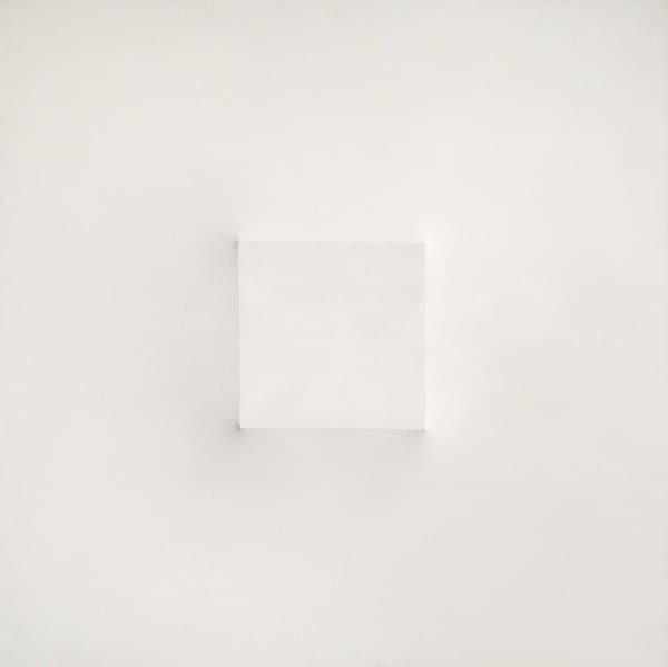 Turi Simeti, Quadrato su quadrato (Square on square), 1972