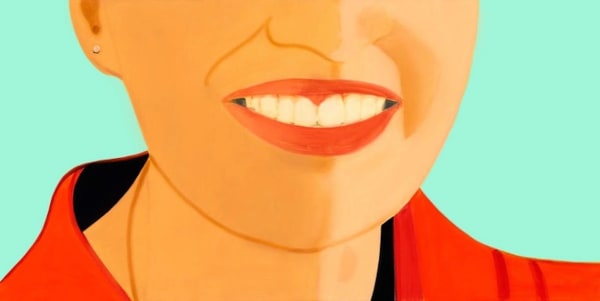 Alex Katz, Big Smile (Vivien), 2021