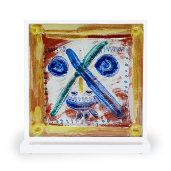 Pablo Picasso, Visage aux traits en X (A.R. 556), 1969