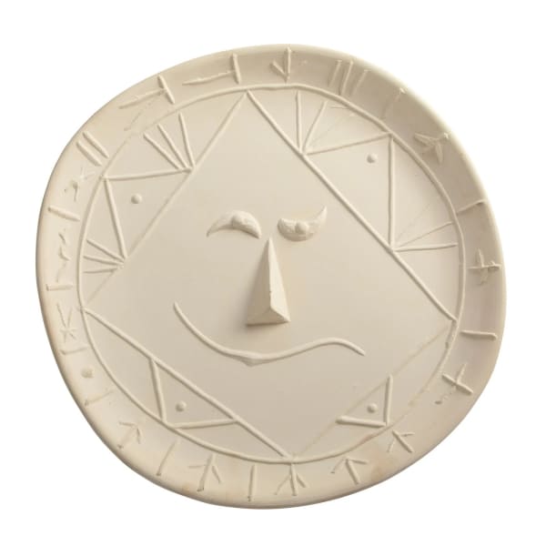 Pablo Picasso, Visage géométrique (A.R. 344), 1956