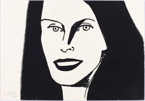 Alex Katz, Christy (Schröder 466), 2010