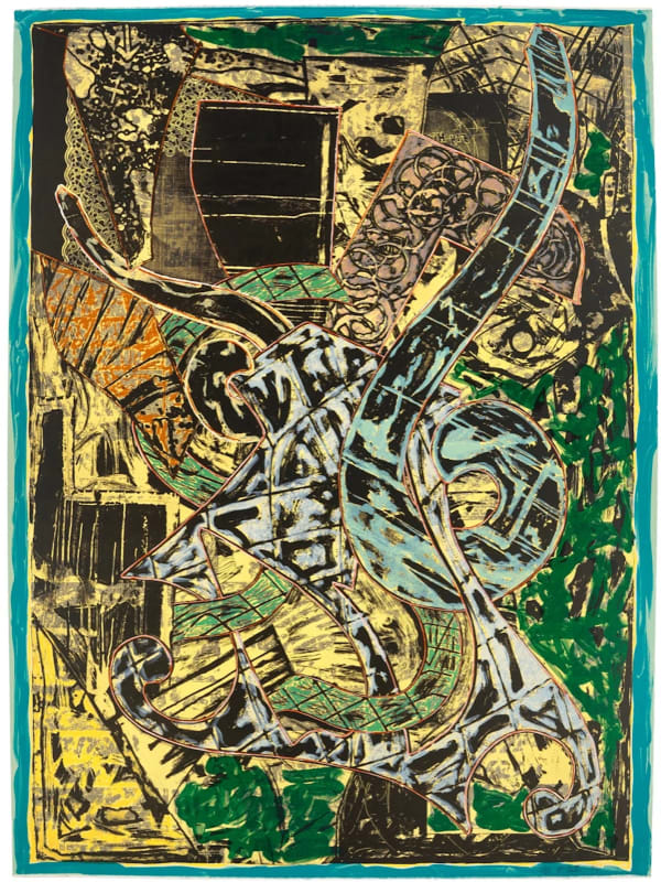 Frank Stella, Yellow Journal (Axsom 162), 1982