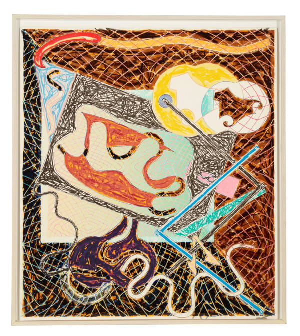 Frank Stella, Shards III (Axsom 146), 1982