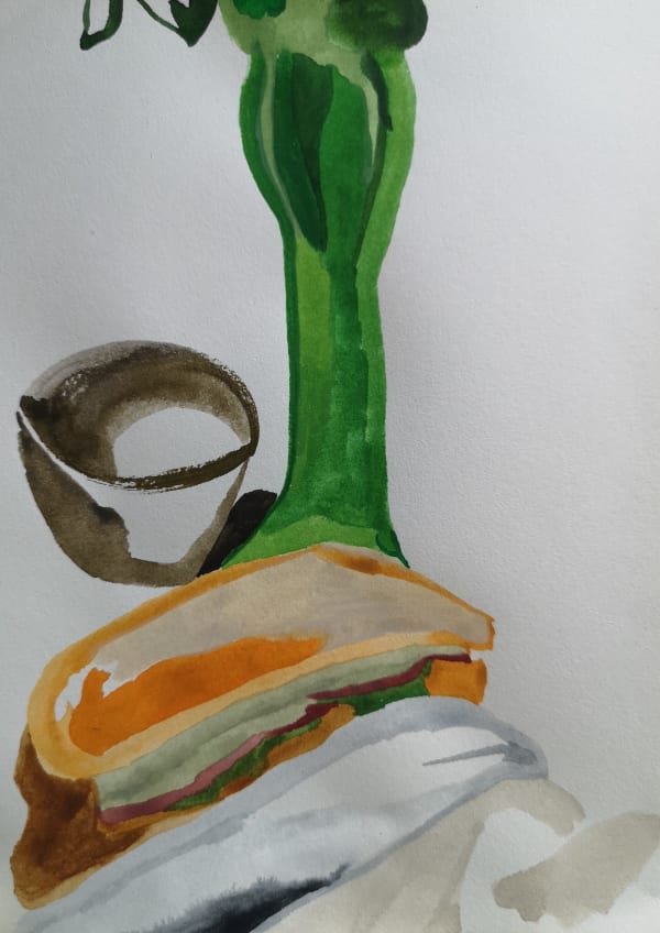 Maria Stoică, The ground is a sandwich , 2023