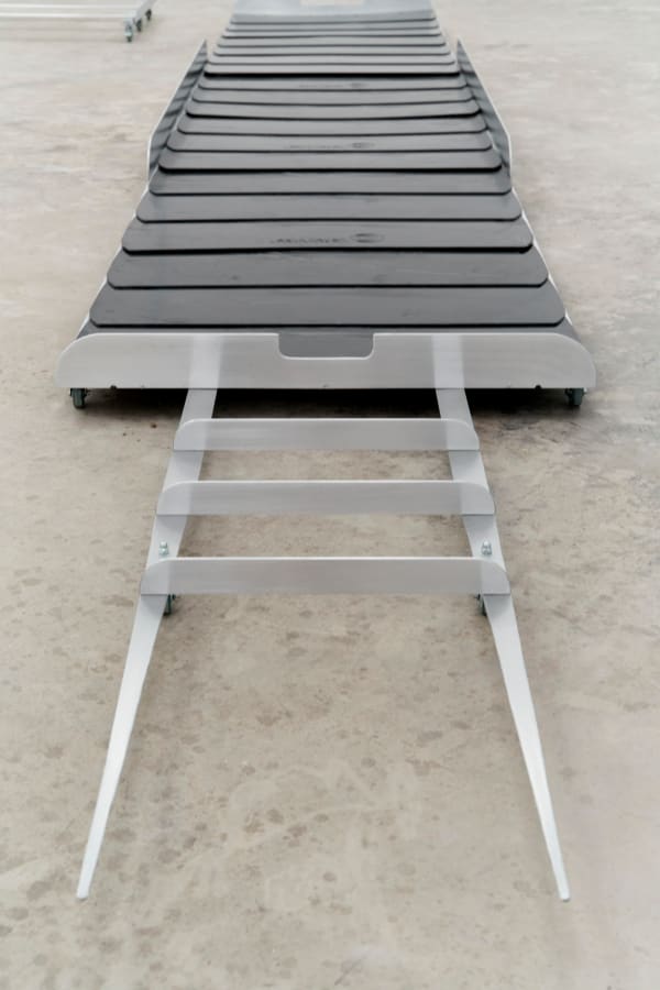 Andrei Arion, MULE - Aluminum, PVC plates, Wheels , 2024