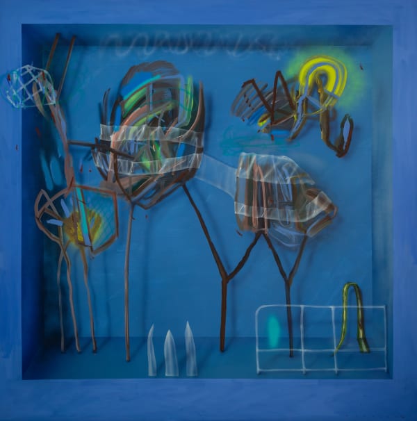 Laurian Popa, Plastic trees for an unperformed show , 2024